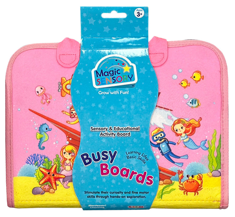 Load image into Gallery viewer, Busy Board Pink
