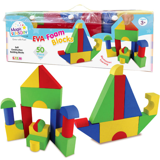 Eva Foam Blocks (50 Piece)