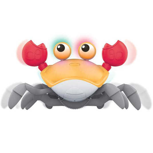 Interactive Crawling Crab (Orange)
