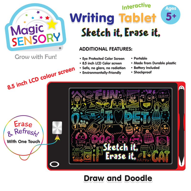 Load image into Gallery viewer, 8.5" Interactive LCD Writing Tablet - Red Pet (USB Rechargeable) - view 4
