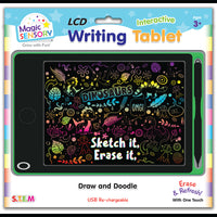 Interactive LCD Writing Tablet - Green Dinosaurs