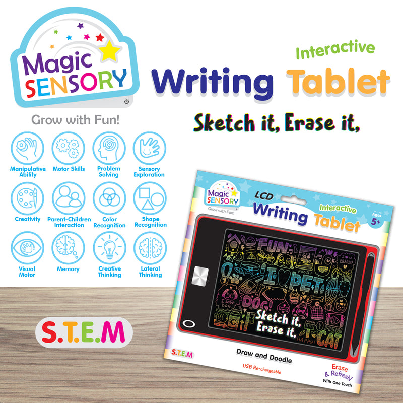 Load image into Gallery viewer, Interactive LCD Writing Tablet - Red Pet
