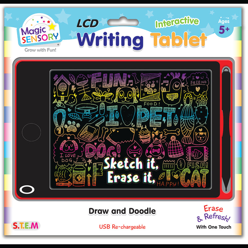 Load image into Gallery viewer, Interactive LCD Writing Tablet - Red Pet
