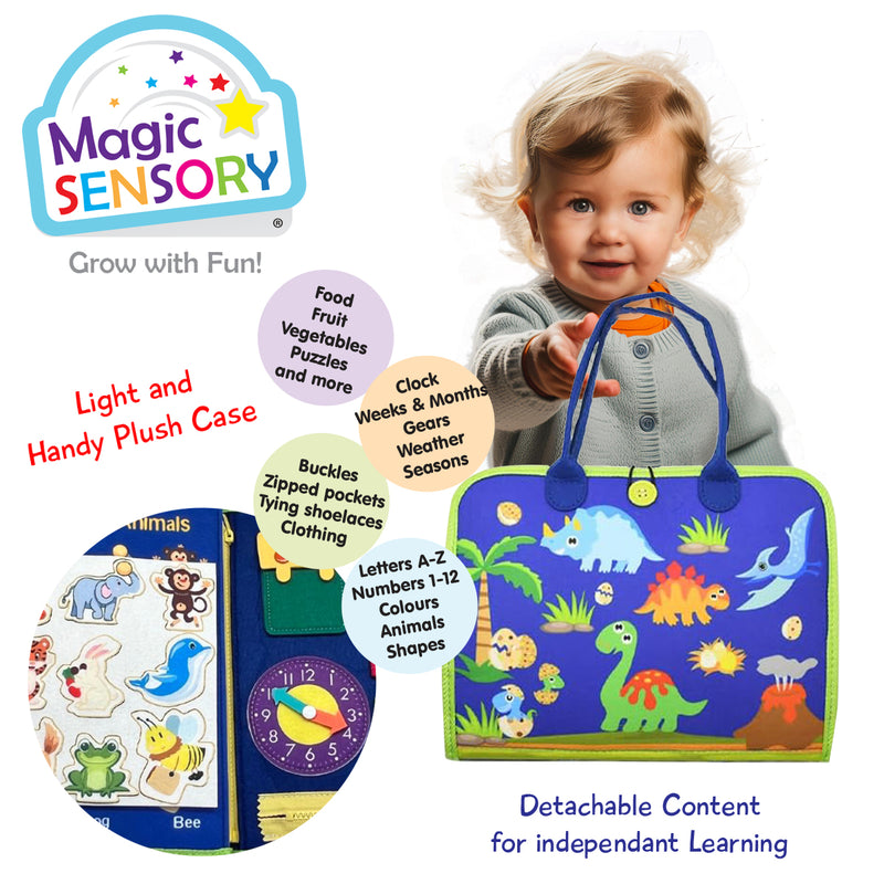 Load image into Gallery viewer, Busy Board - Fine Motor &amp; Learning Activity Book - view 6
