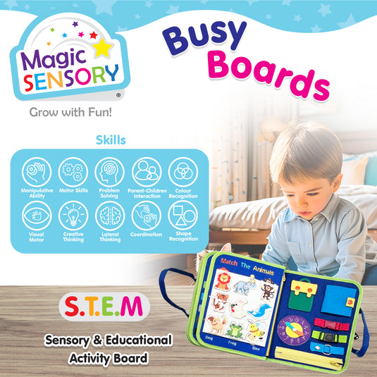 Busy Board - Fine Motor & Learning Activity Book - view 7