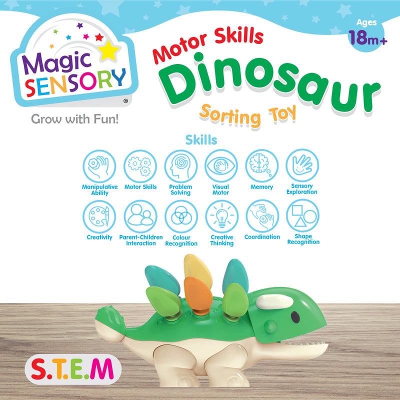 Load image into Gallery viewer, Fine Motor Skills Dinosaur - view 3
