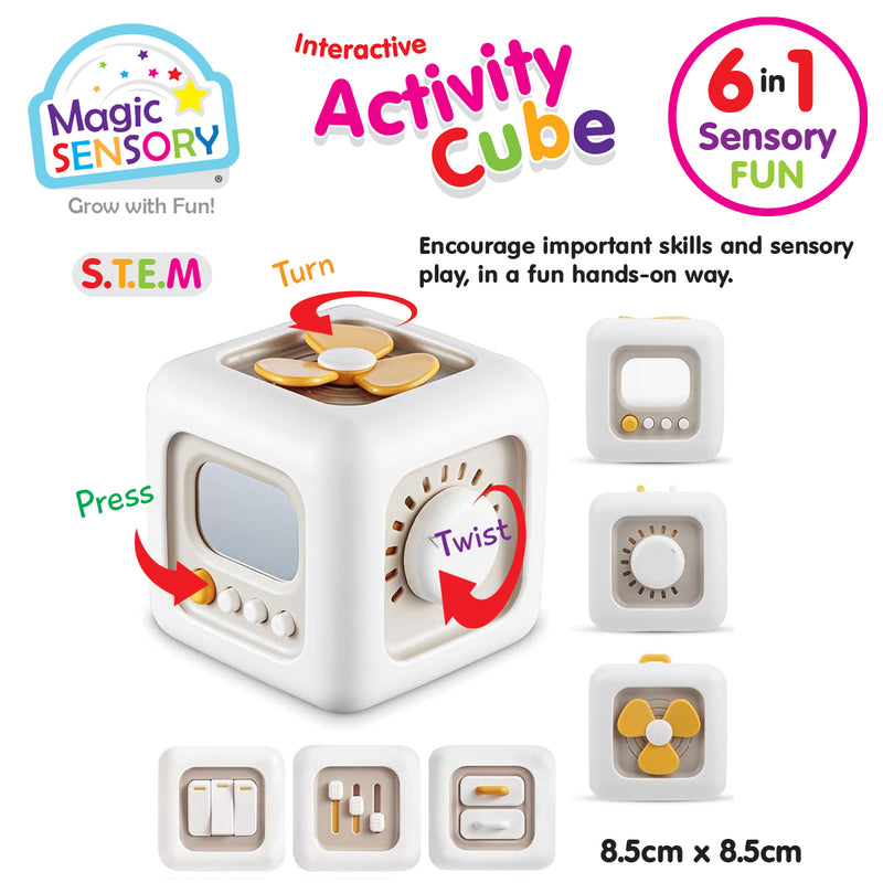 Load image into Gallery viewer, Interactive Activity Cube 6 in 1 - view 8
