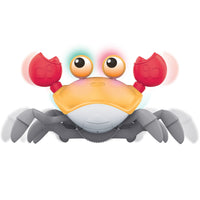 Interactive Crab Crawler (Orange)