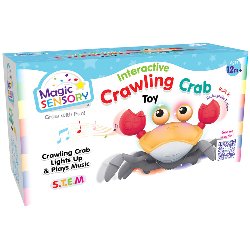 Load image into Gallery viewer, Interactive Crawling Crab Toy - Lights, Music &amp; Scuttling Fun - view 8
