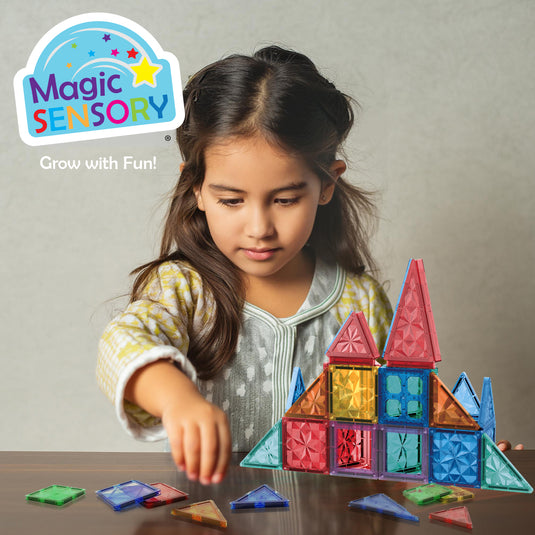 Magnetic Diamond Tiles 60 Piece Set - view 5