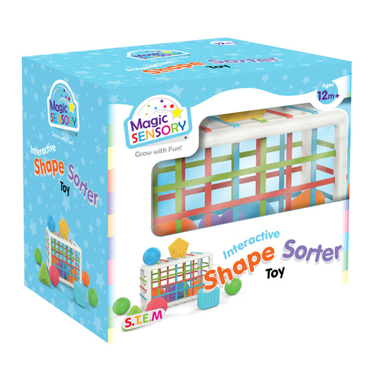 Shape Sorting Bin - Cage Sensory Toy - view 8