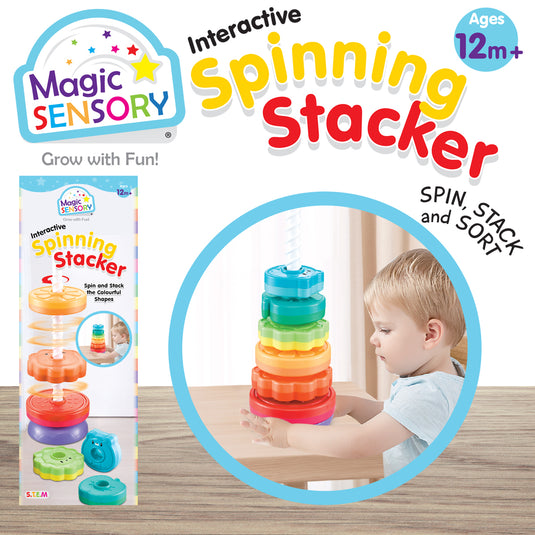 Spin Stacker Toy - view 2