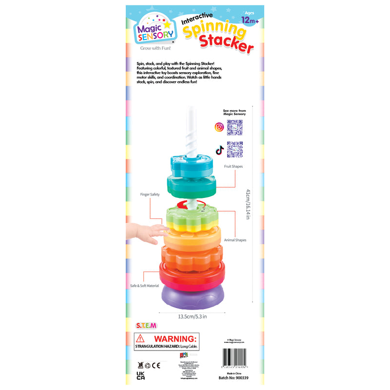 Load image into Gallery viewer, Spin Stacker Toy - view 8
