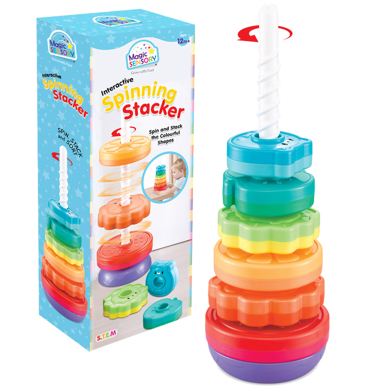 Load image into Gallery viewer, Spin Stacker Toy
